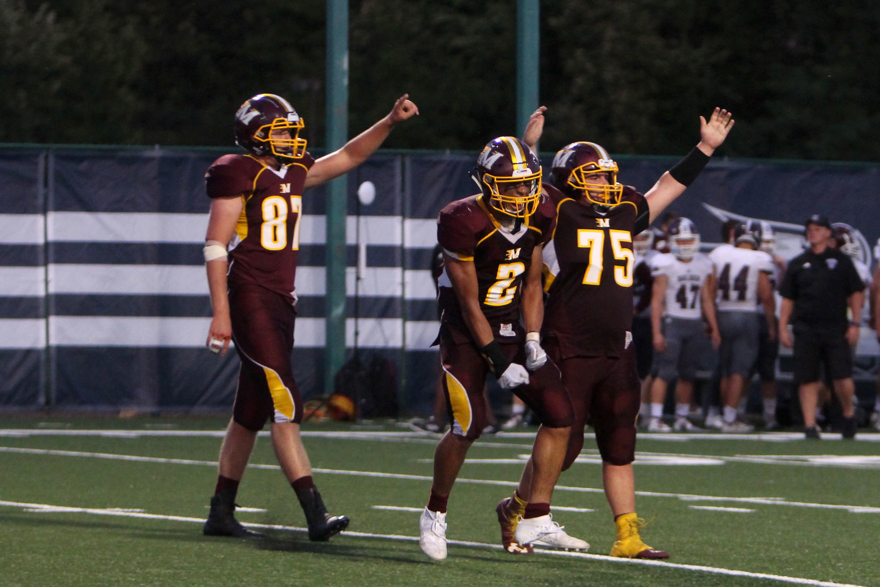 Holmen at Menomonie football 8-29-19